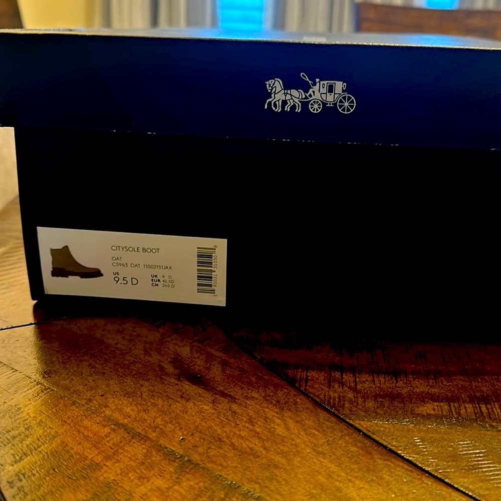 Men’s coach boots